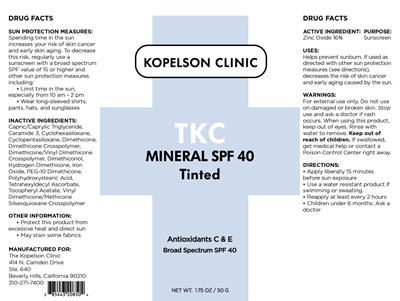 Package Label (Kopelson 208)